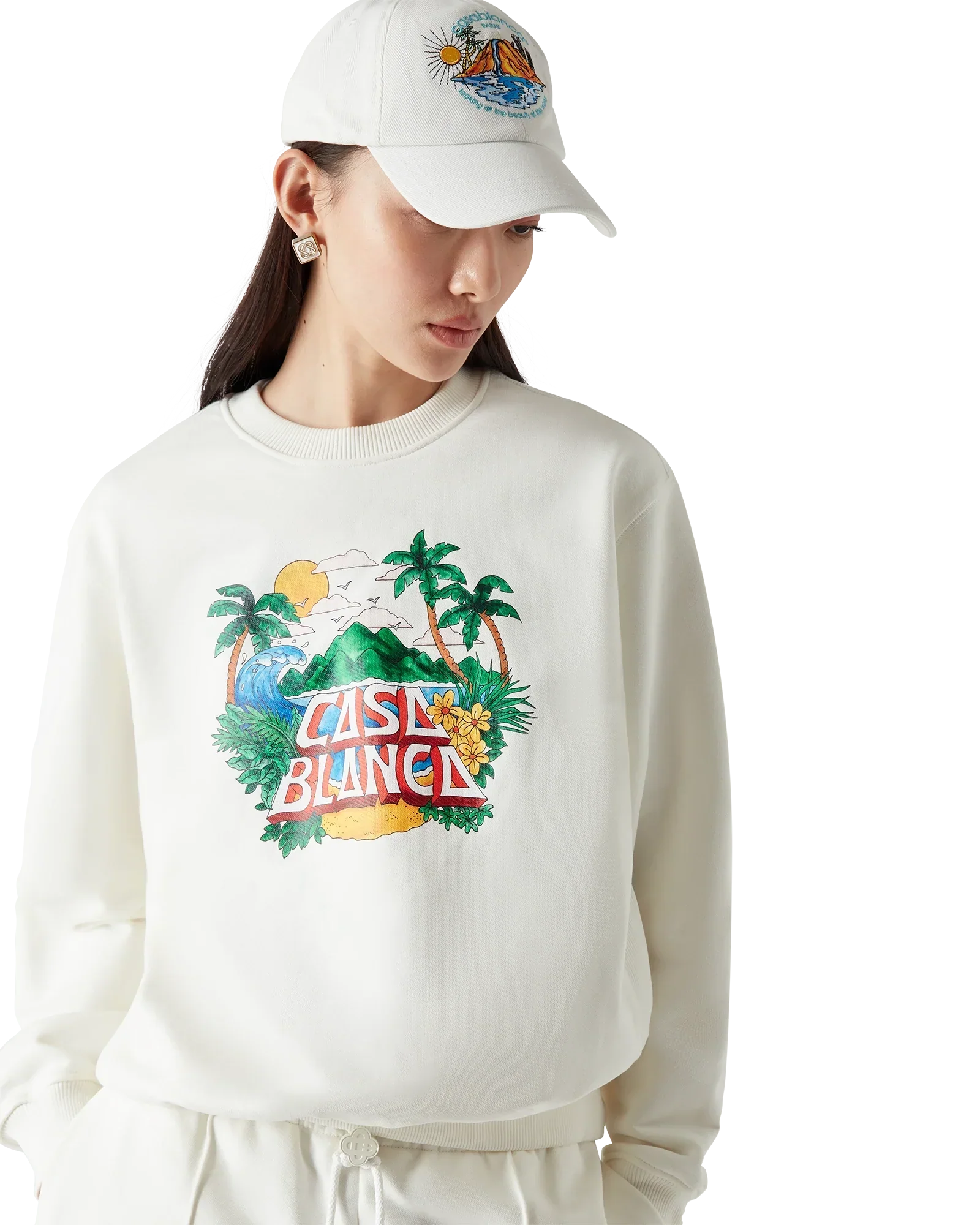 Casa Beach Wave Sweatshirt | Casablanca Paris | Image 4