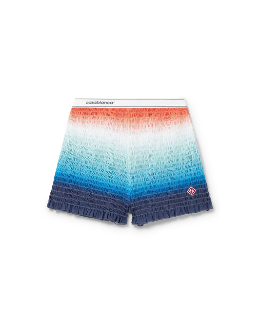 Gradient Shirred Shorts | Casablanca Paris | Image 1