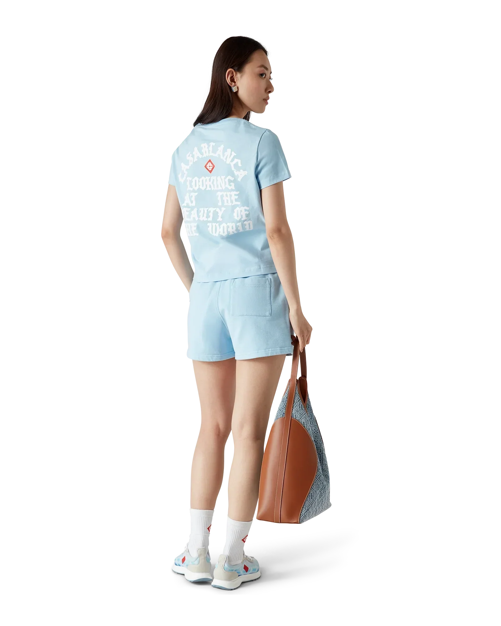 Beauty Of The World Sweatshorts | Casablanca Paris | Image 3