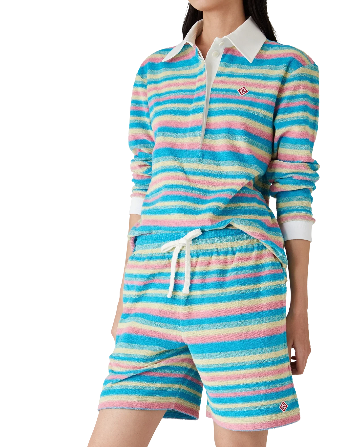 Stripe Towelling Shorts | Casablanca Paris | Image 4