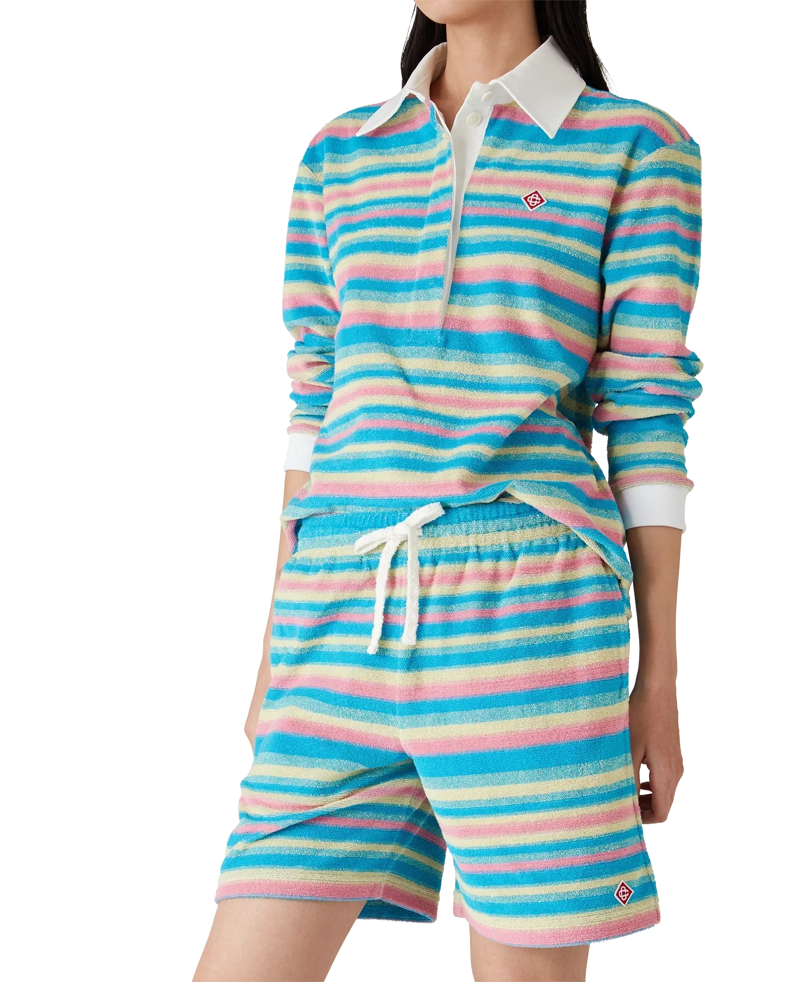 Stripe Towelling Shorts | Casablanca Paris | Image 4