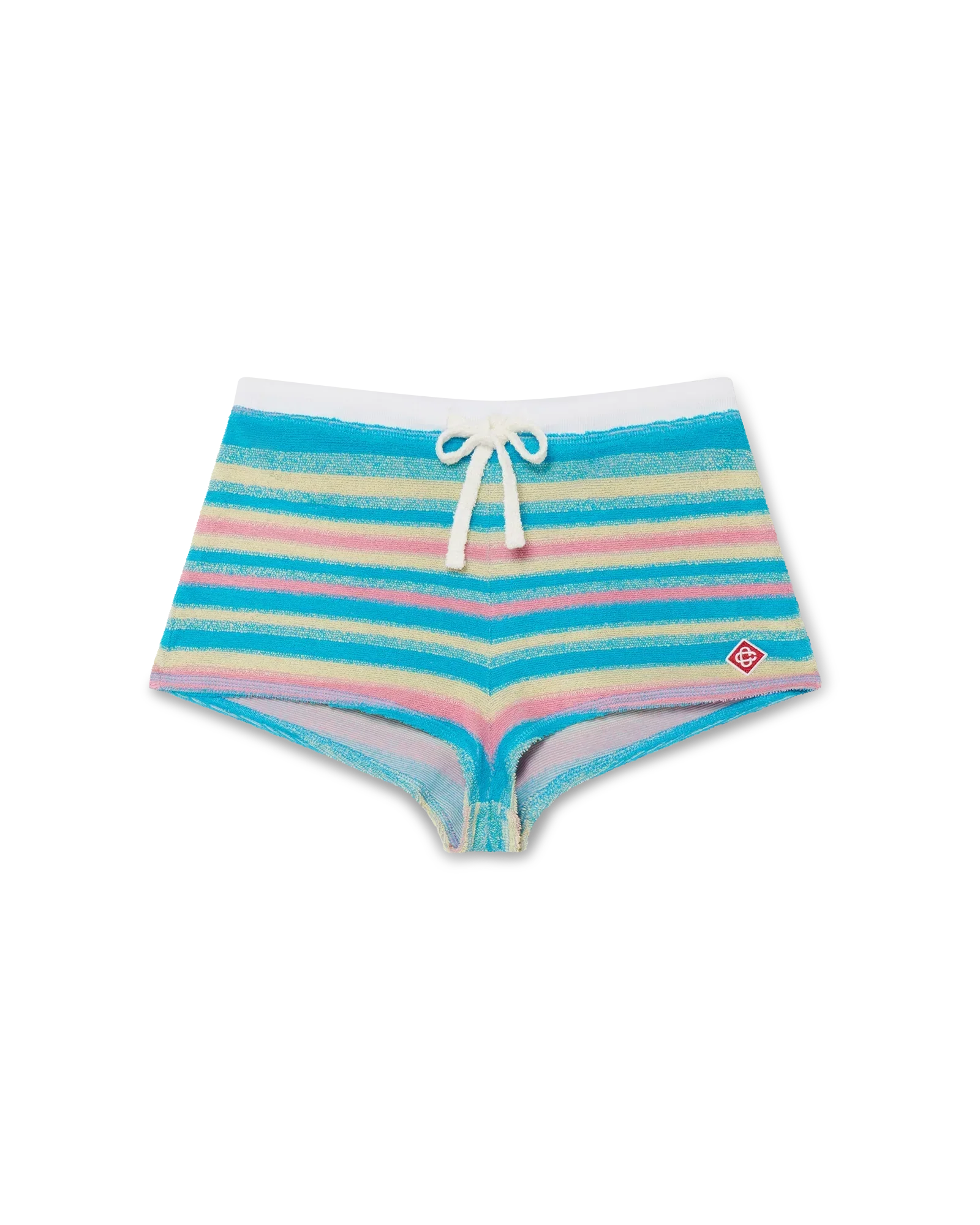Stripe Towelling Mini Shorts | Casablanca Paris | Image 1