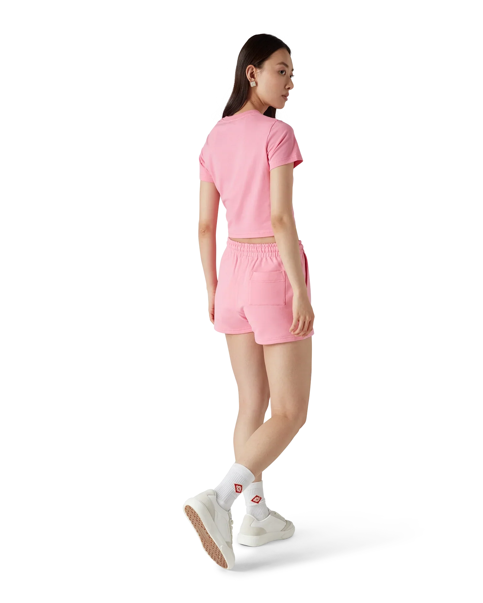 Casa Surf Cropped Short Sleeve T-Shirt | Casablanca Paris | Image 3