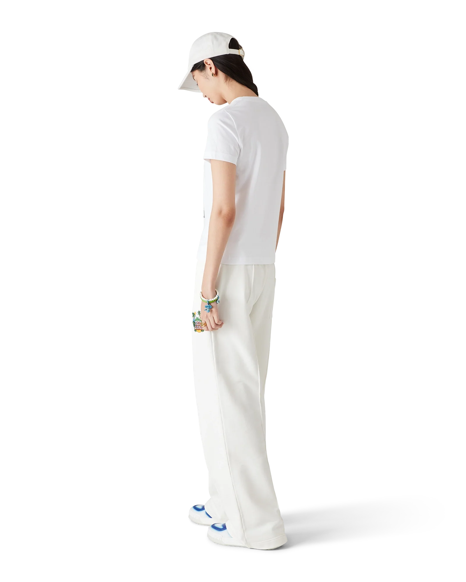Tennis Club Icon Short Sleeve T-Shirt | Casablanca Paris | Image 3