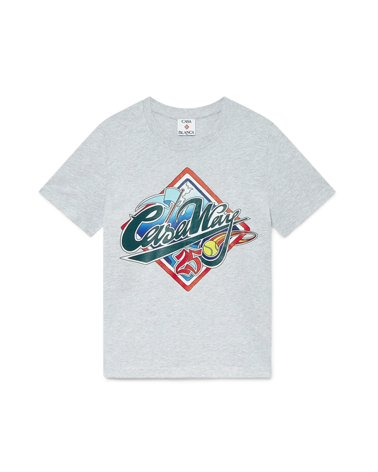 Casa Way World Series Short Sleeve T-Shirt | Casablanca Paris | Image 1