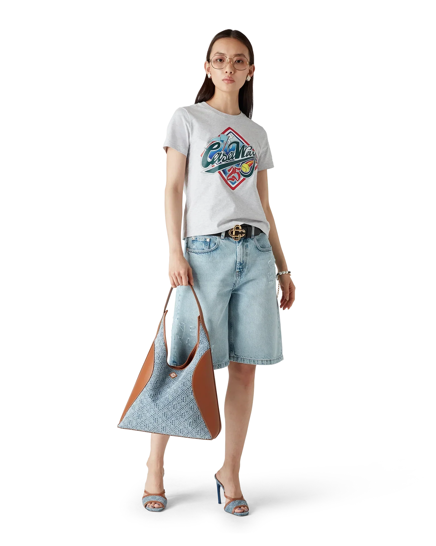 Casa Way World Series Short Sleeve T-Shirt | Casablanca Paris | Image 2