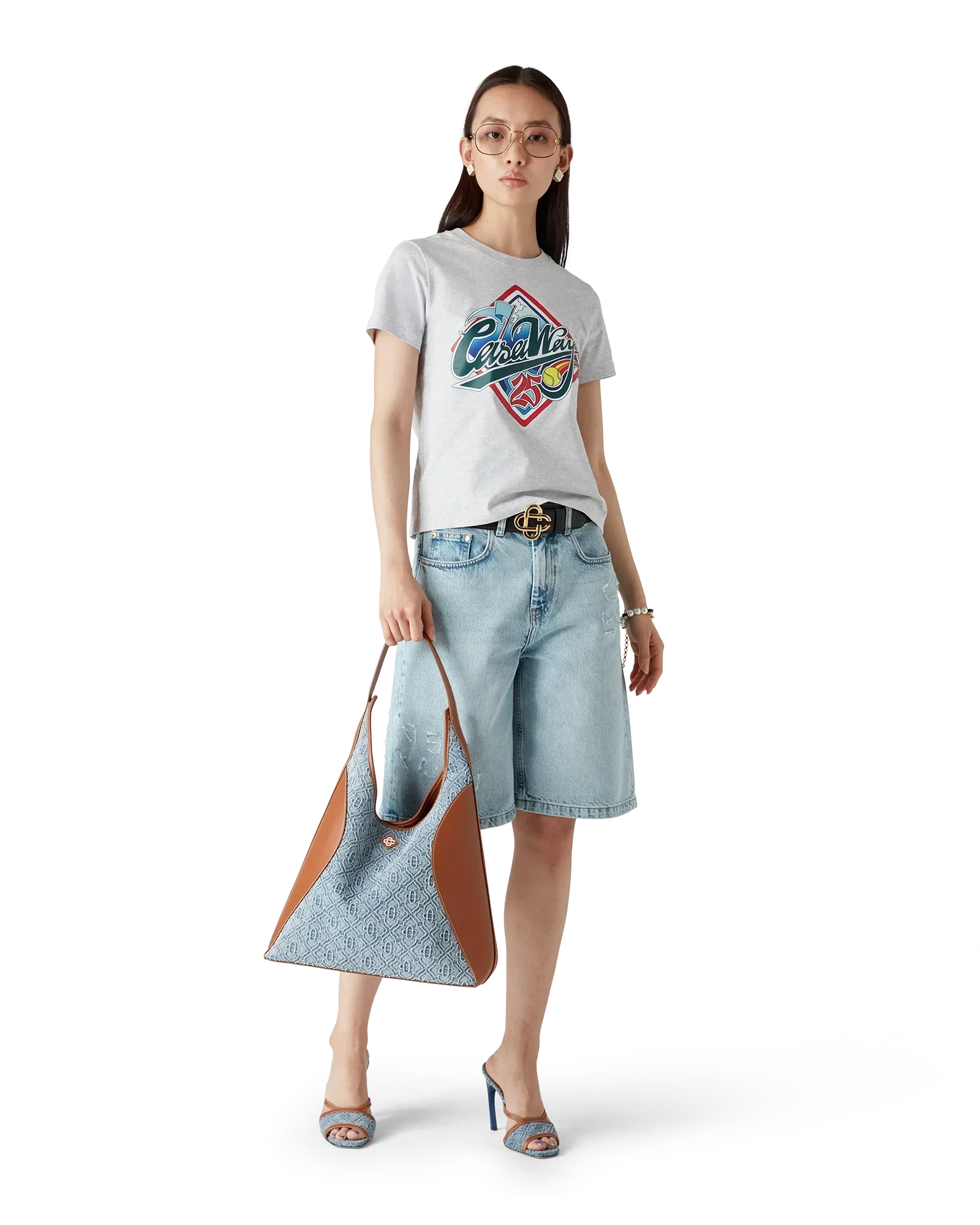Casa Way World Series Short Sleeve T-Shirt | Casablanca Paris | Image 2