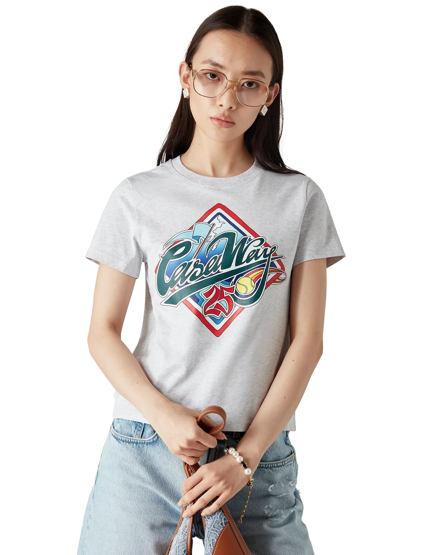 Casa Way World Series Short Sleeve T-Shirt | Casablanca Paris | Image 4