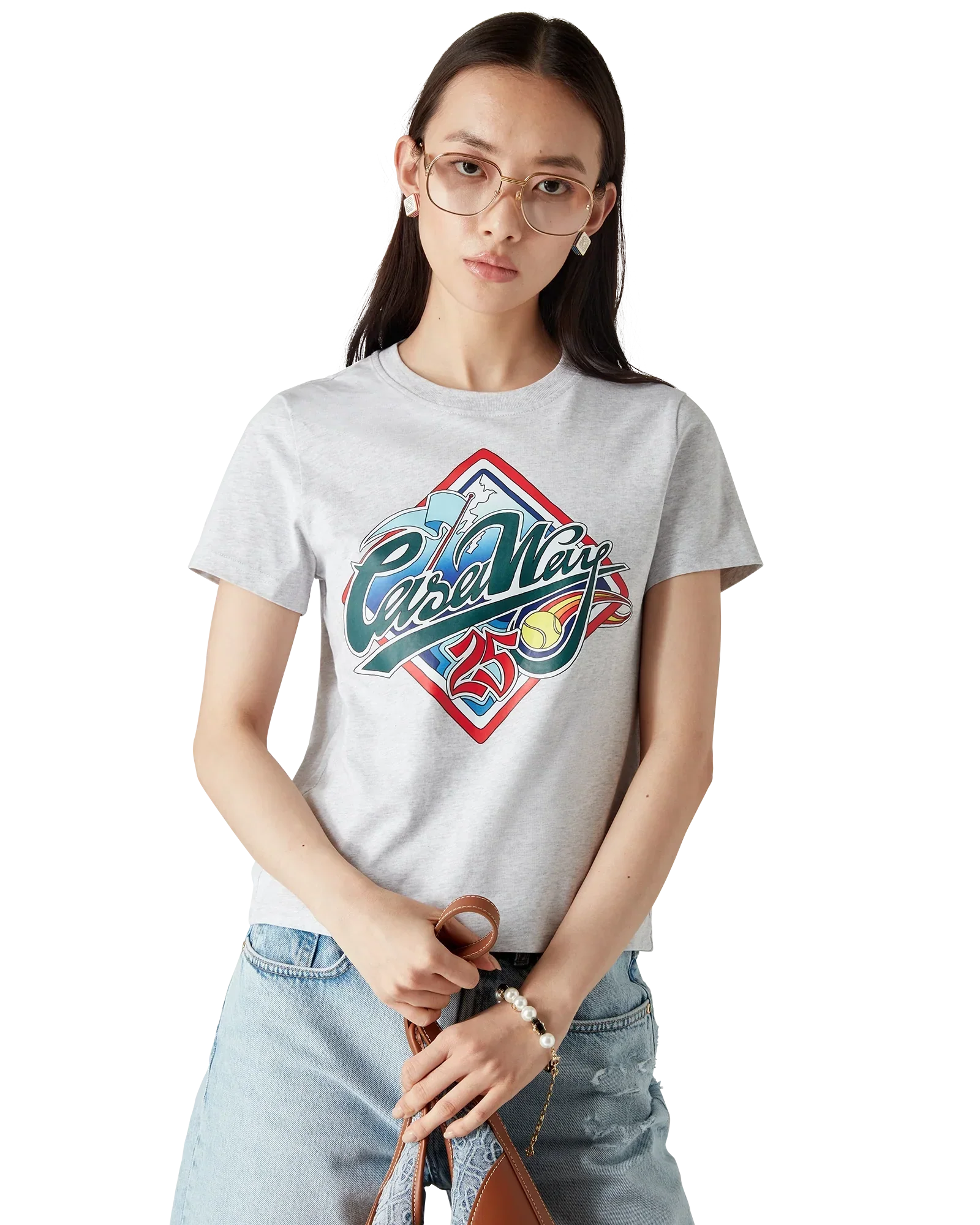 Casa Way World Series Short Sleeve T-Shirt | Casablanca Paris | Image 4