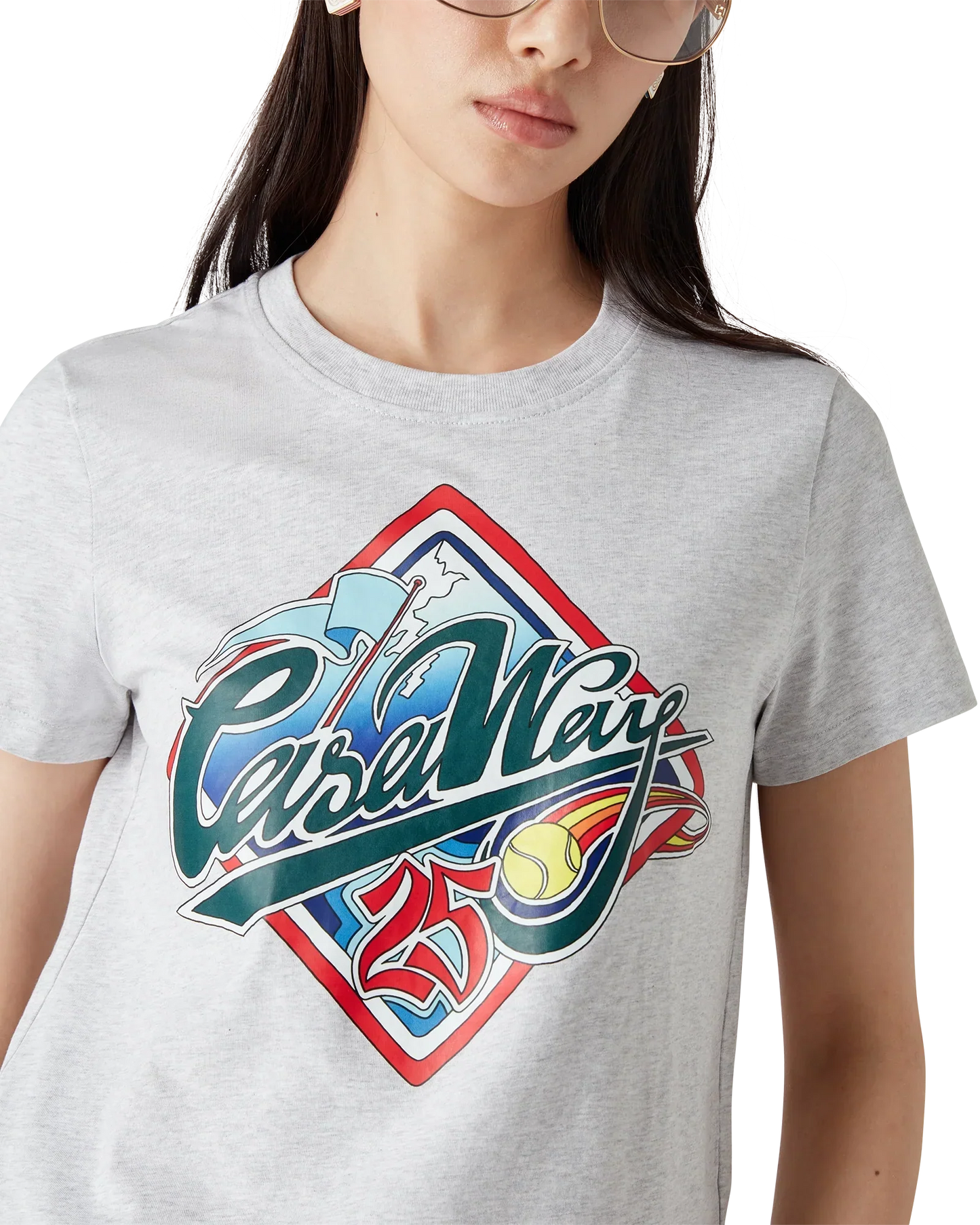 Casa Way World Series Short Sleeve T-Shirt | Casablanca Paris | Image 5