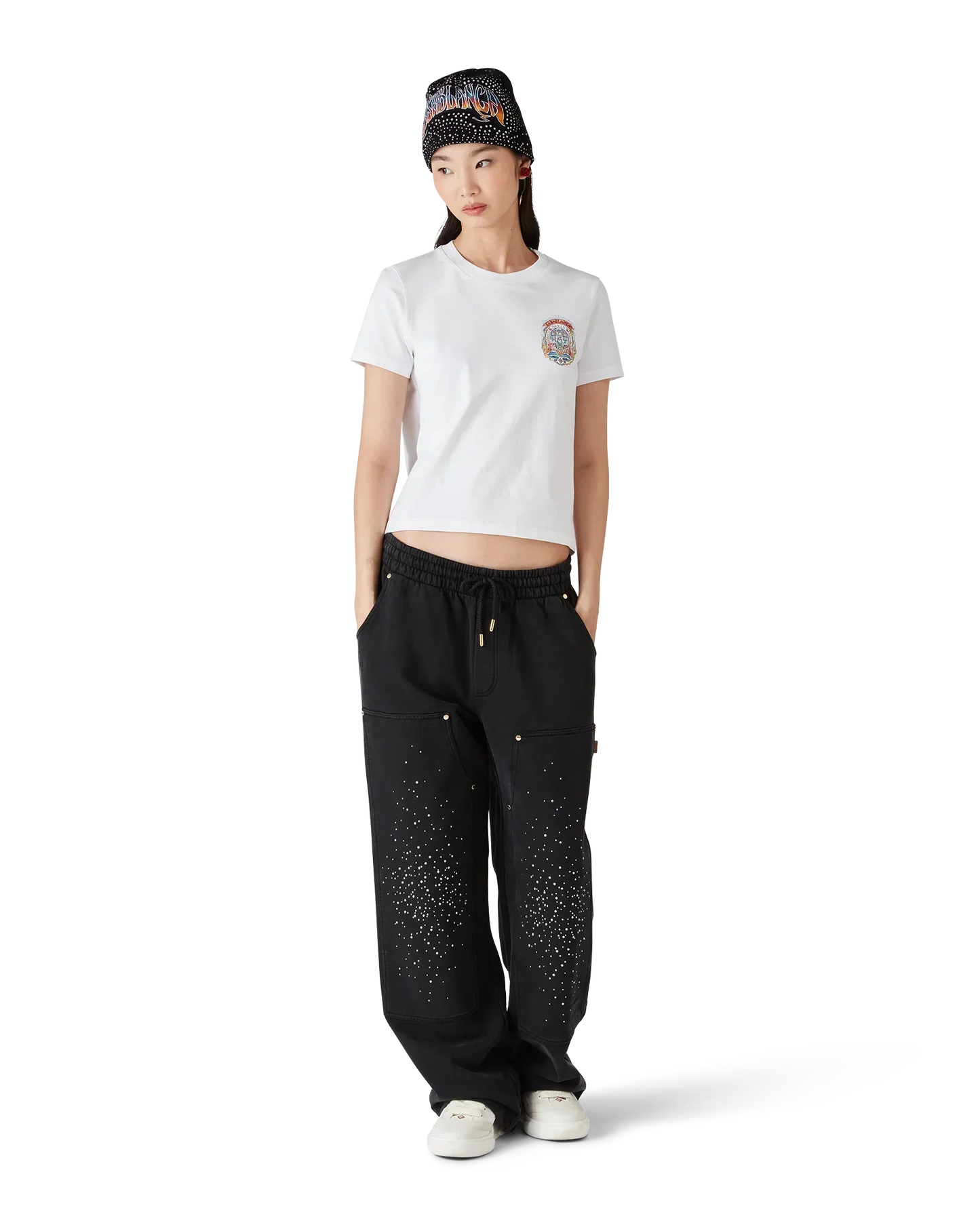 Casa Way Skate Short Sleeve T-Shirt | Casablanca Paris | Image 2