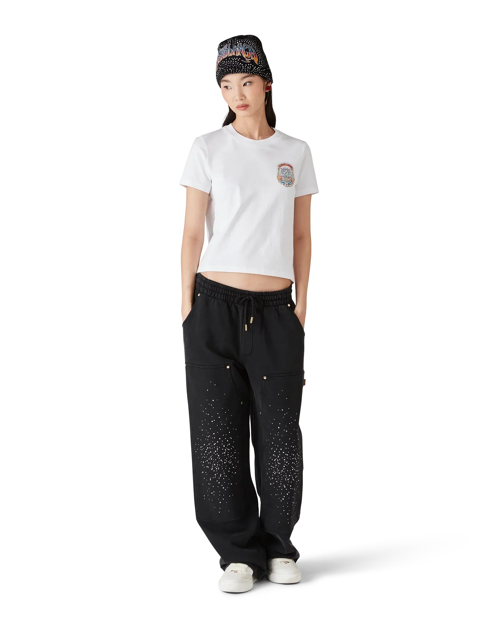 Casa Way Skate Short Sleeve T-Shirt | Casablanca Paris | Image 2