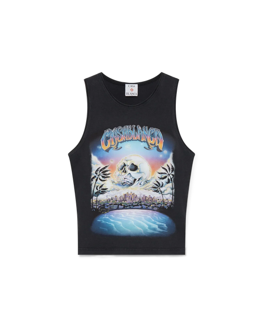 La Prémonition Cropped Tank Top | Casablanca Paris | Image 1