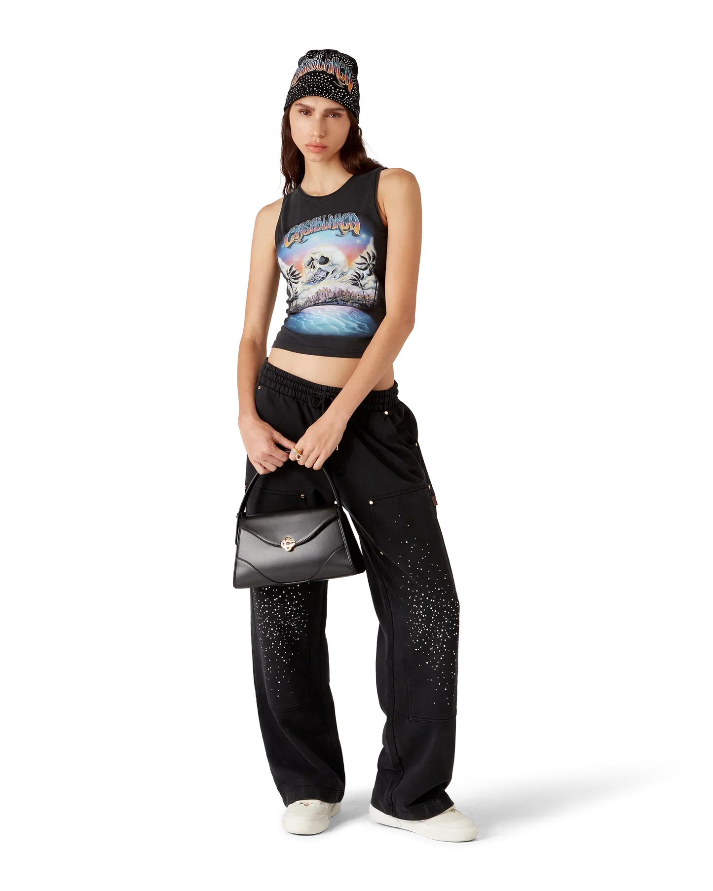 La Prémonition Cropped Tank Top | Casablanca Paris | Image 2