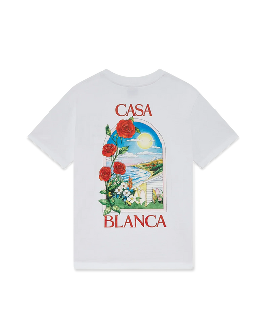 LA Days Short Sleeve T-Shirt | Casablanca Paris | Image 1