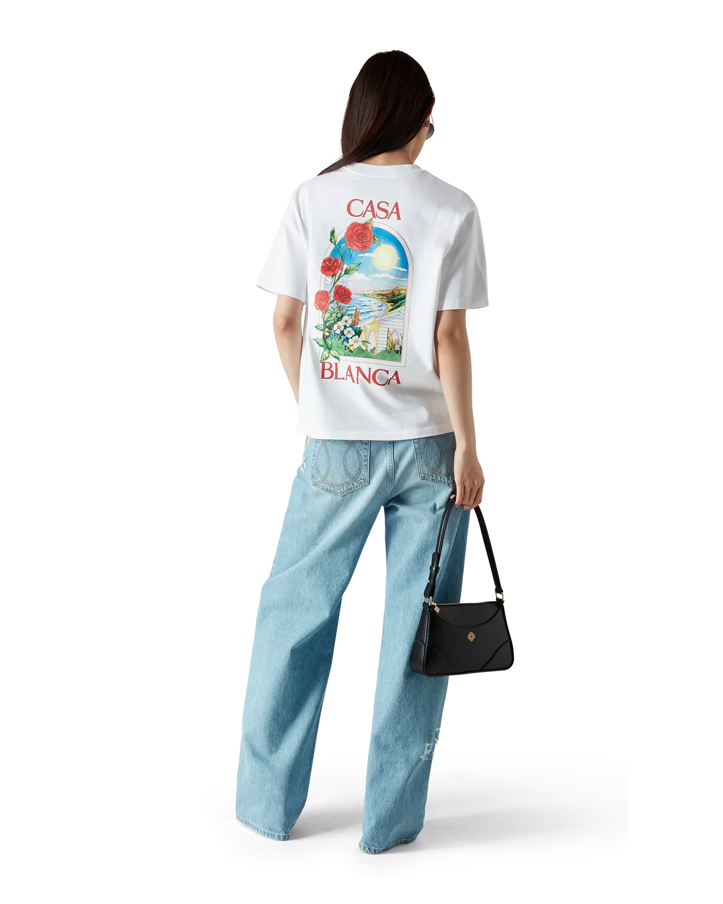 LA Days Short Sleeve T-Shirt | Casablanca Paris | Image 3