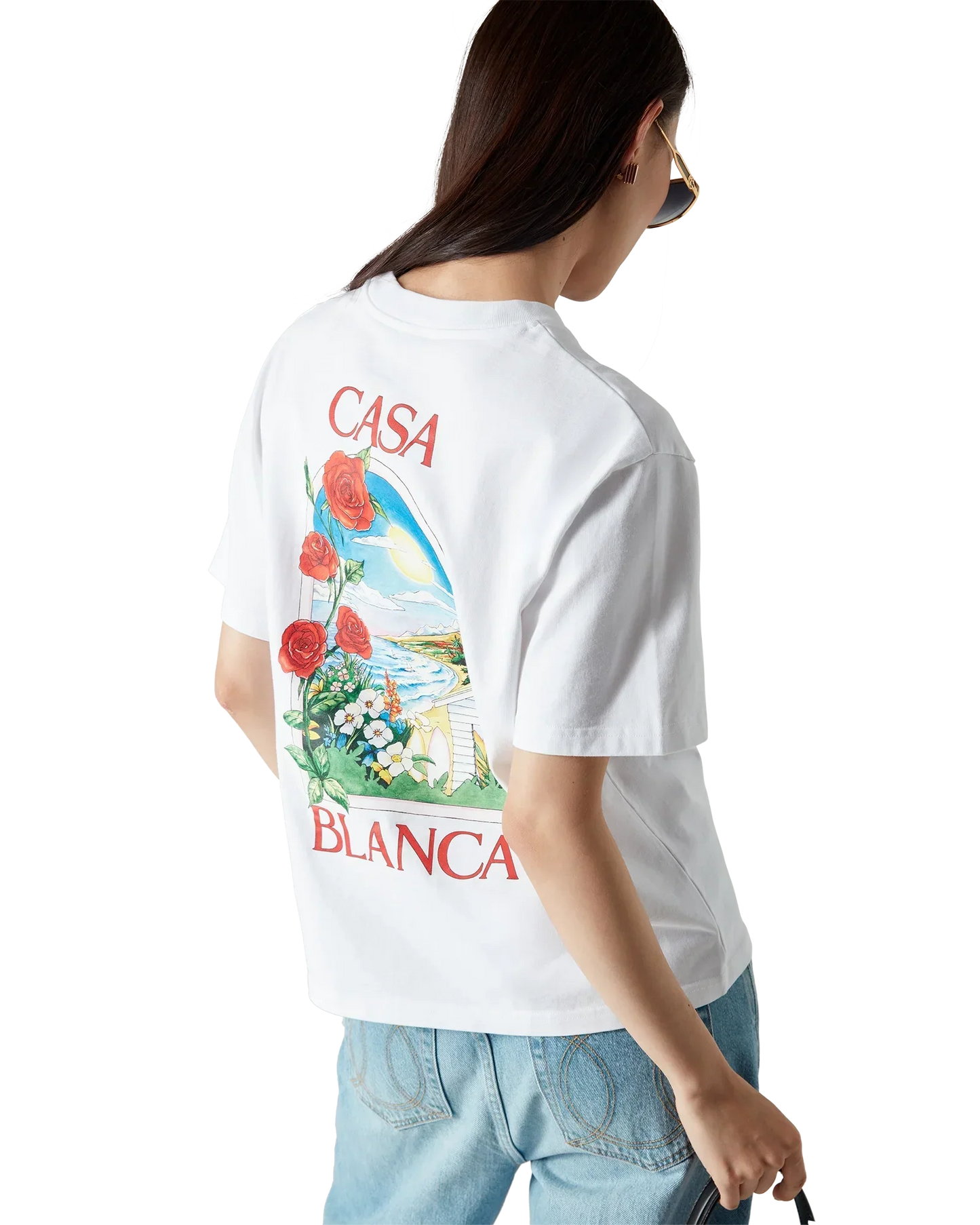 LA Days Short Sleeve T-Shirt | Casablanca Paris | Image 4