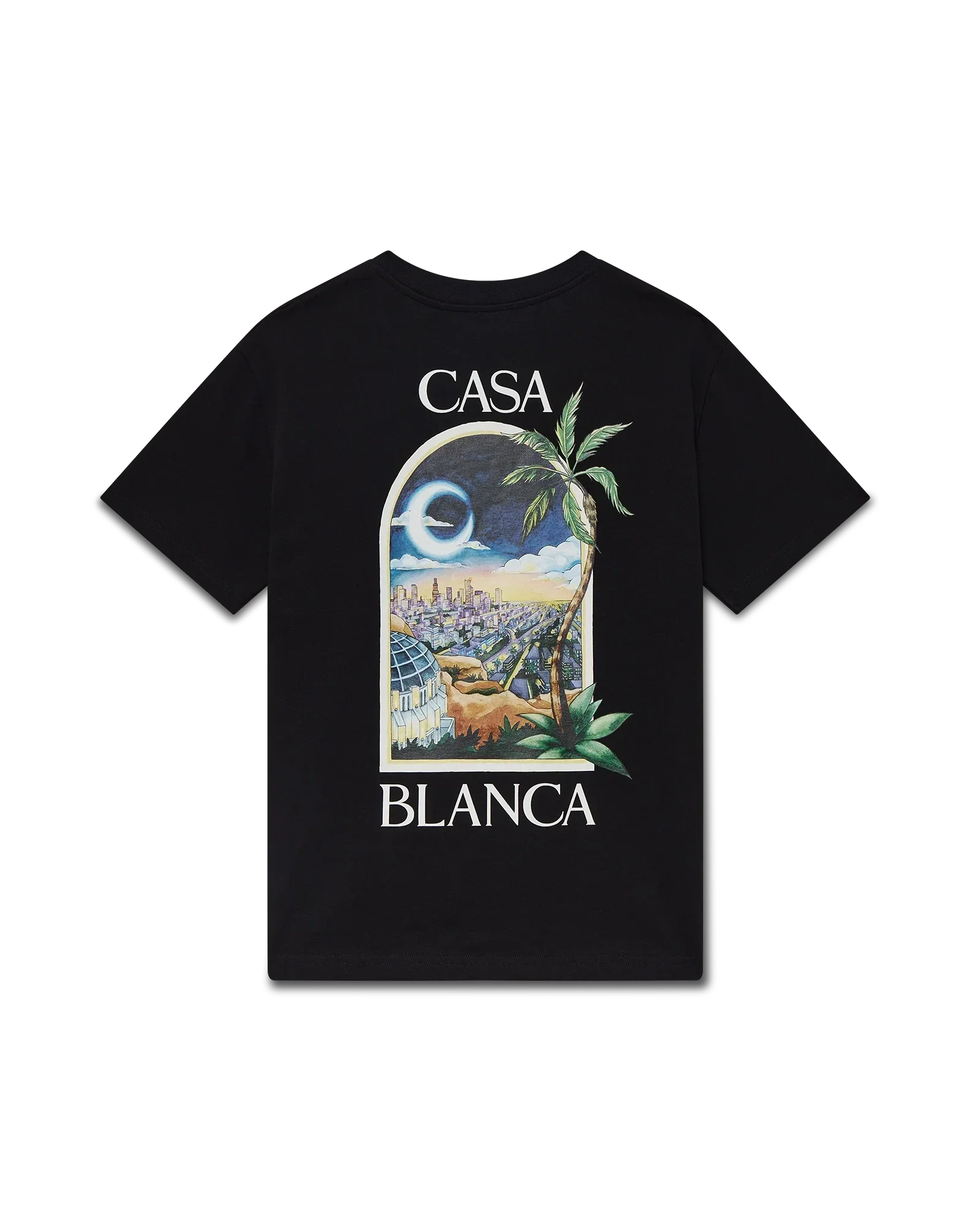 LA Nights Short Sleeve T-Shirt | Casablanca Paris | Image 1