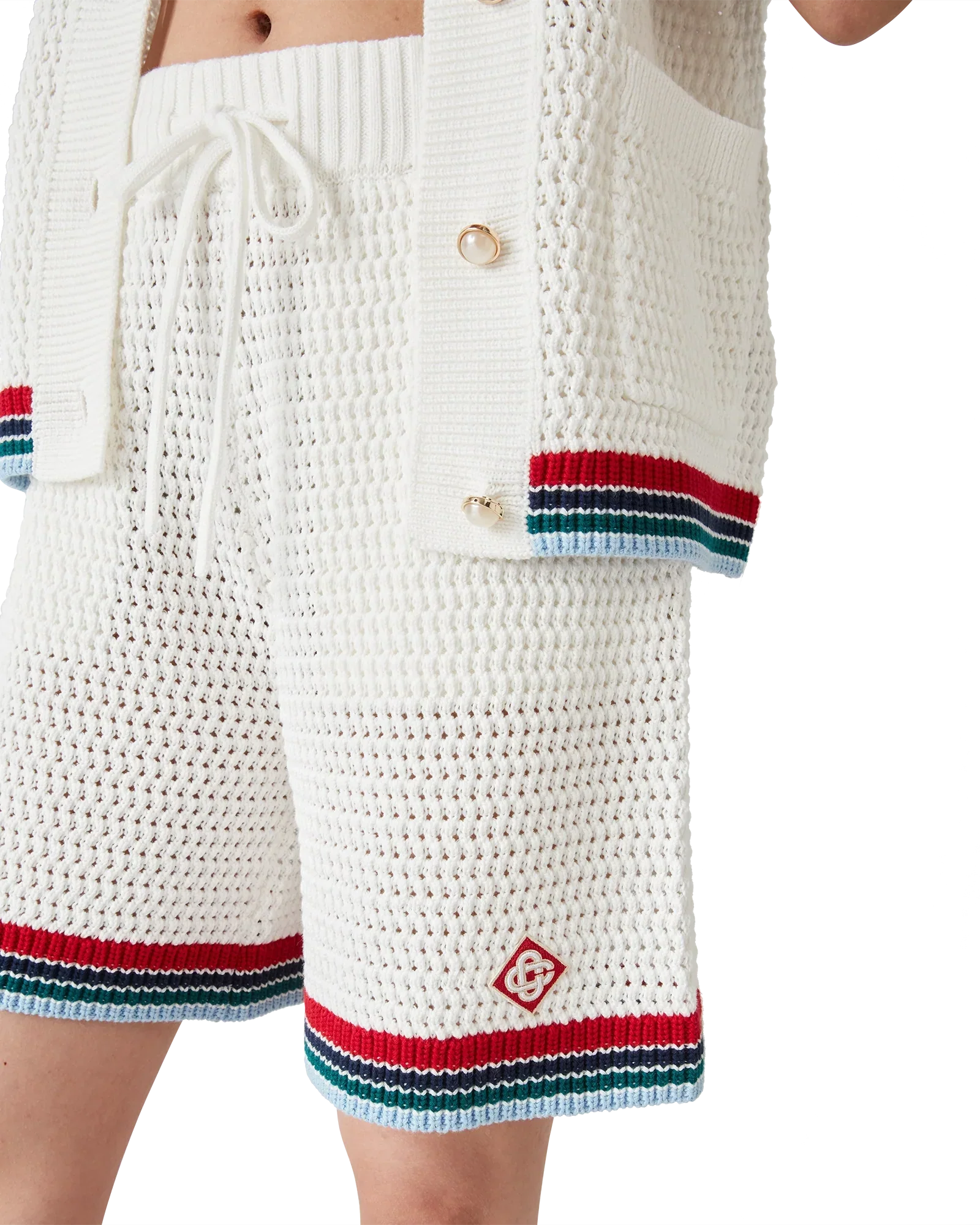 Gothic Crochet Shorts | Casablanca Paris | Image 5
