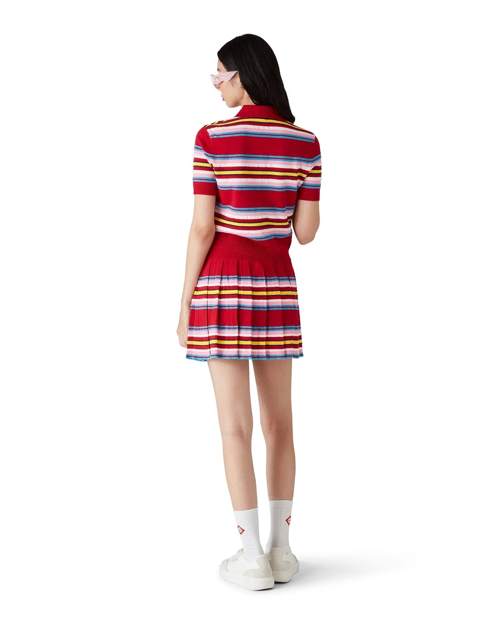 Stripe Polo Shirt | Casablanca Paris | Image 3