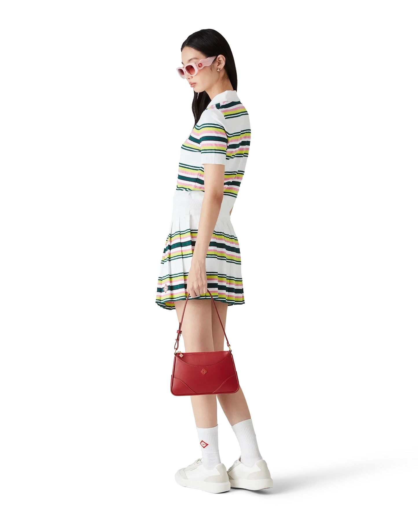Stripe Polo Shirt | Casablanca Paris | Image 3