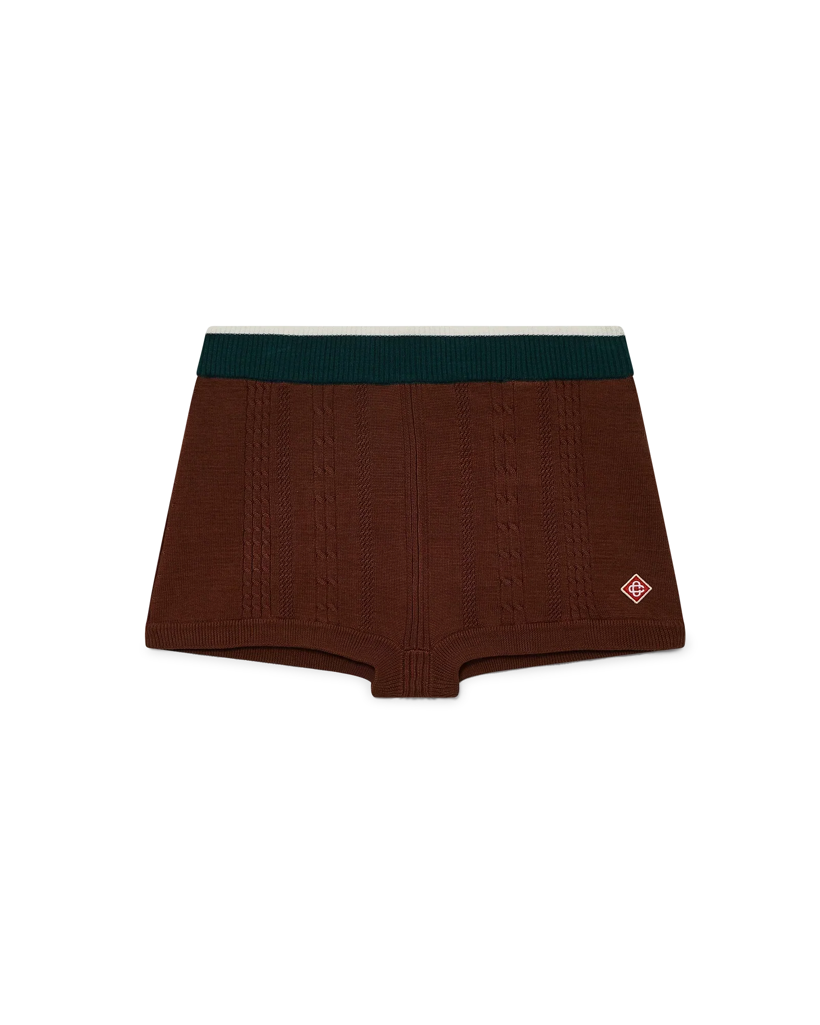 Cable Knit Mini Shorts | Casablanca Paris | Image 1