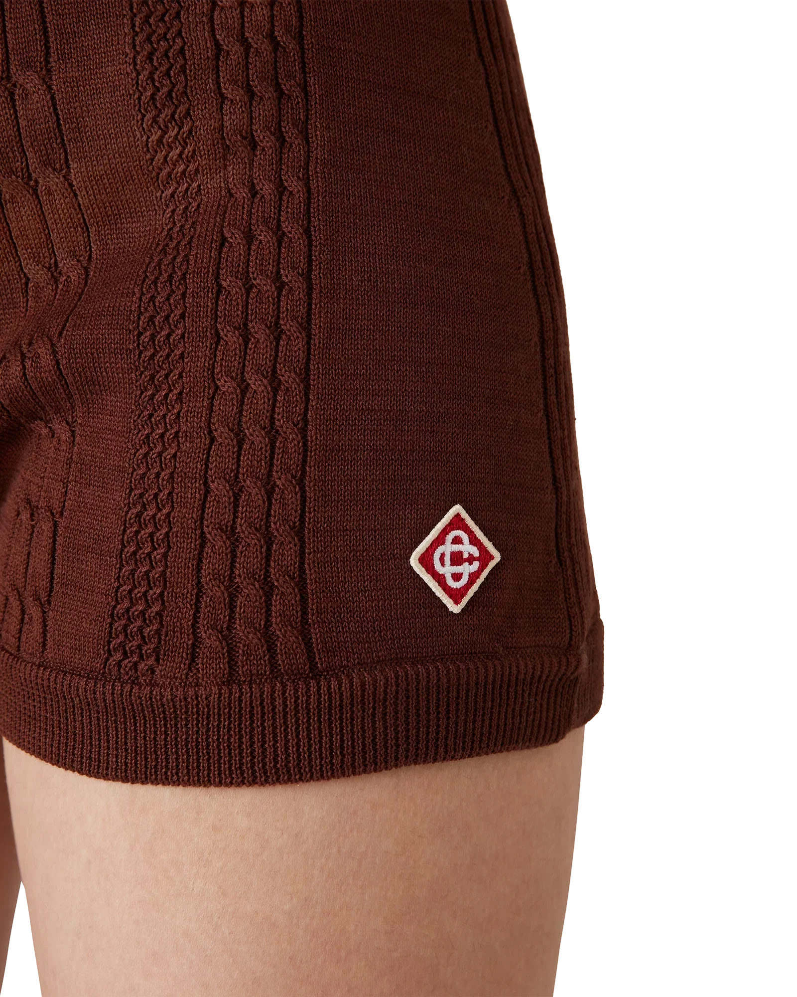 Cable Knit Mini Shorts | Casablanca Paris | Image 5