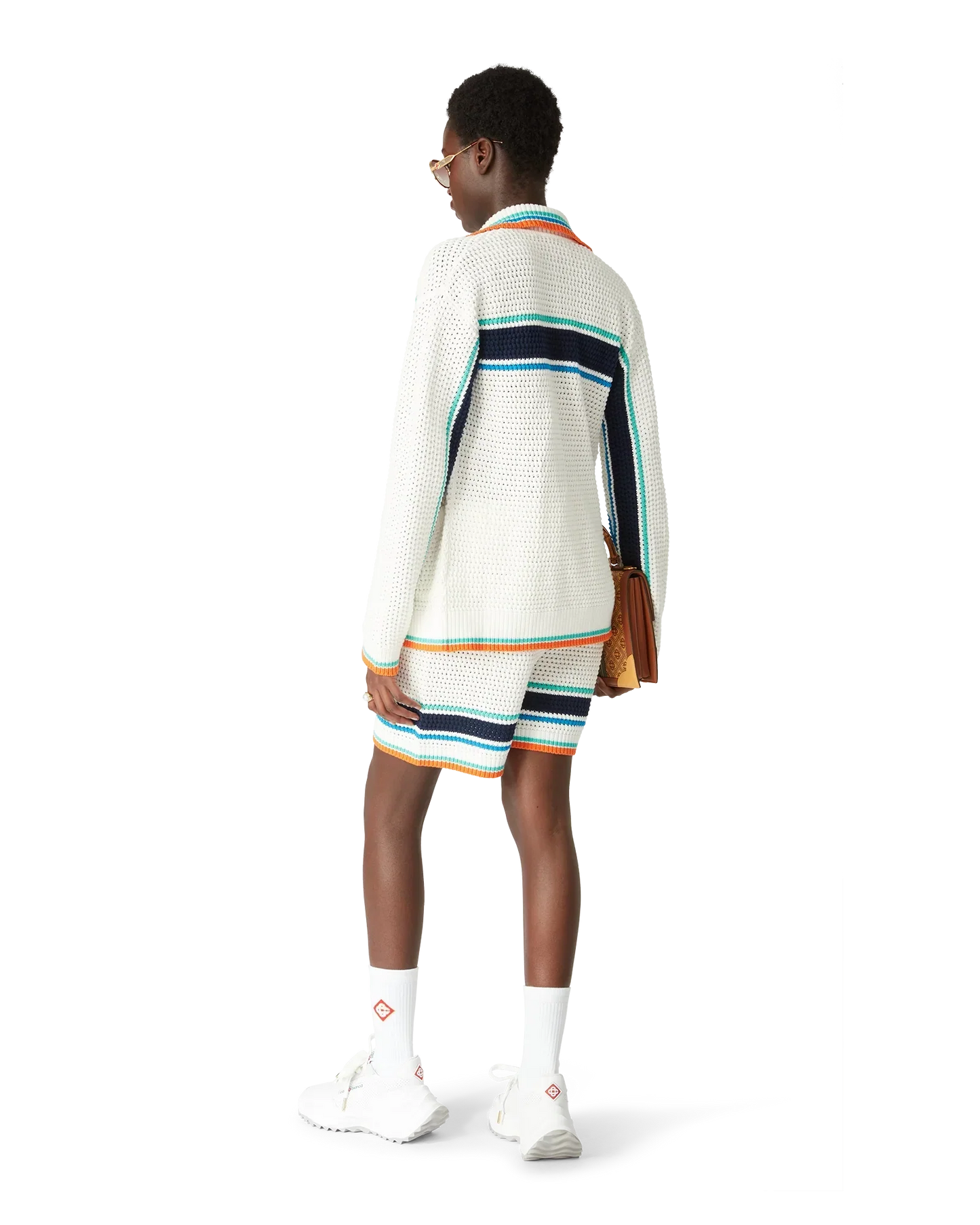 Tennis Crochet Shorts | Casablanca Paris | Image 3