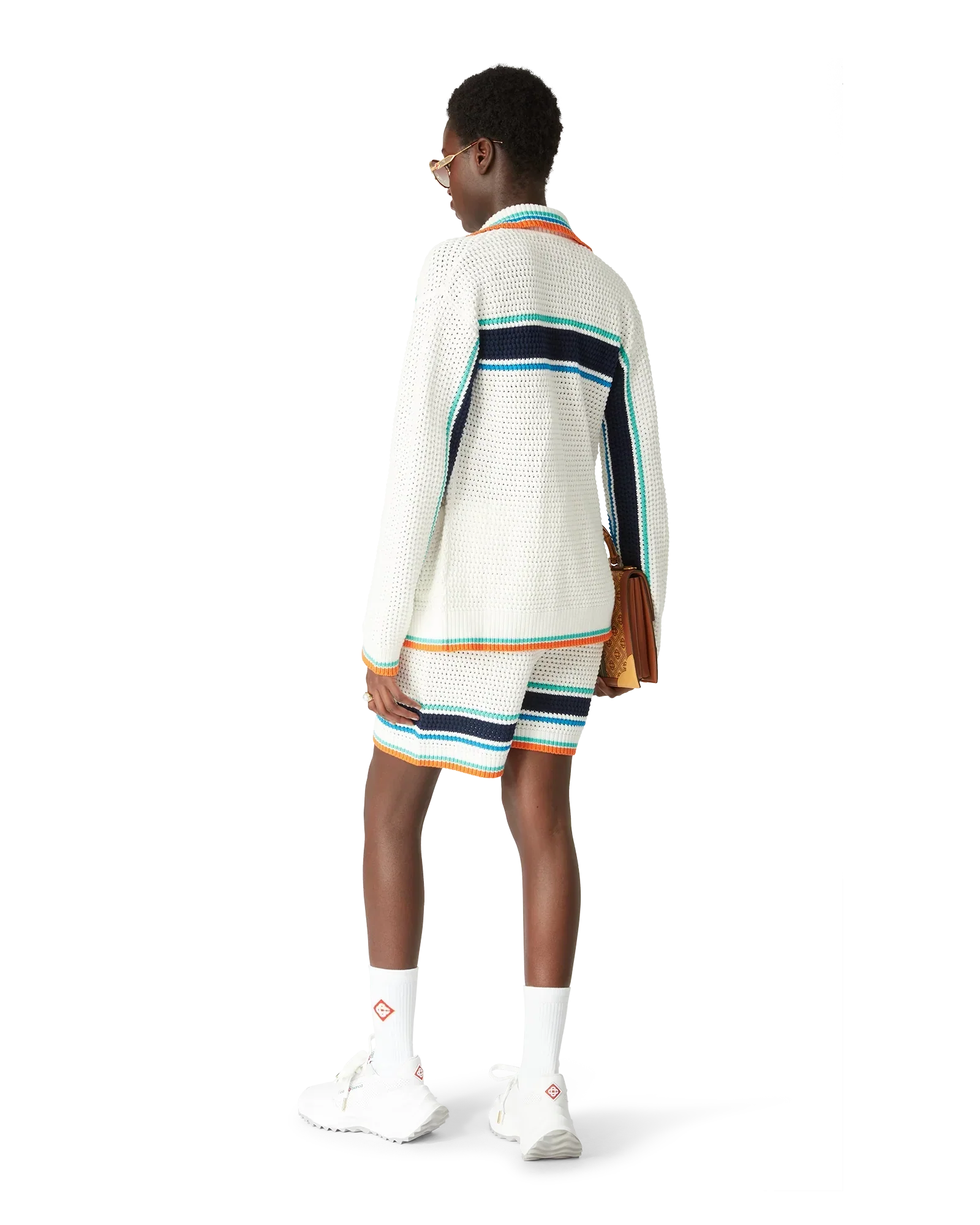 Tennis Crochet Shorts | Casablanca Paris | Image 3