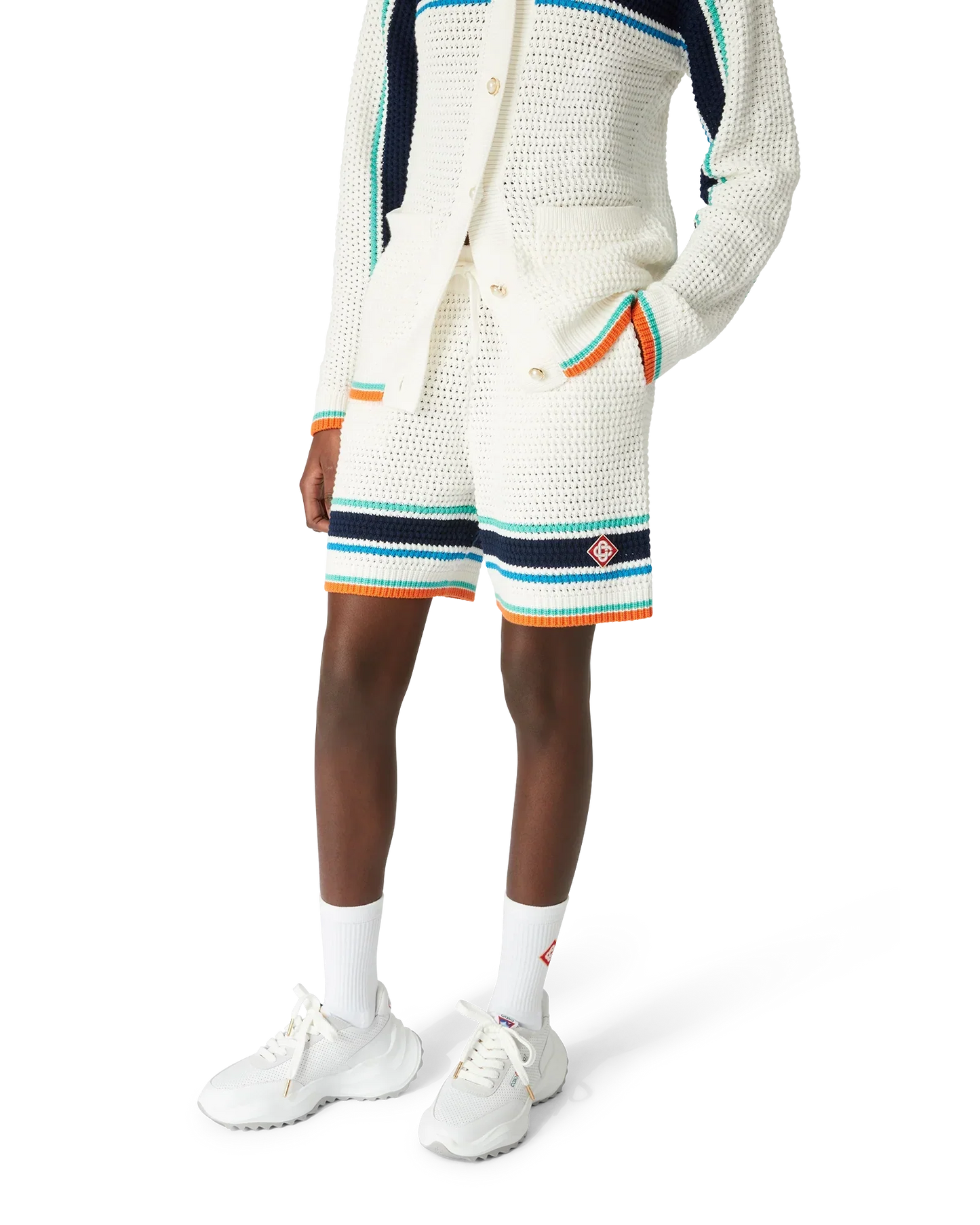 Tennis Crochet Shorts | Casablanca Paris | Image 4