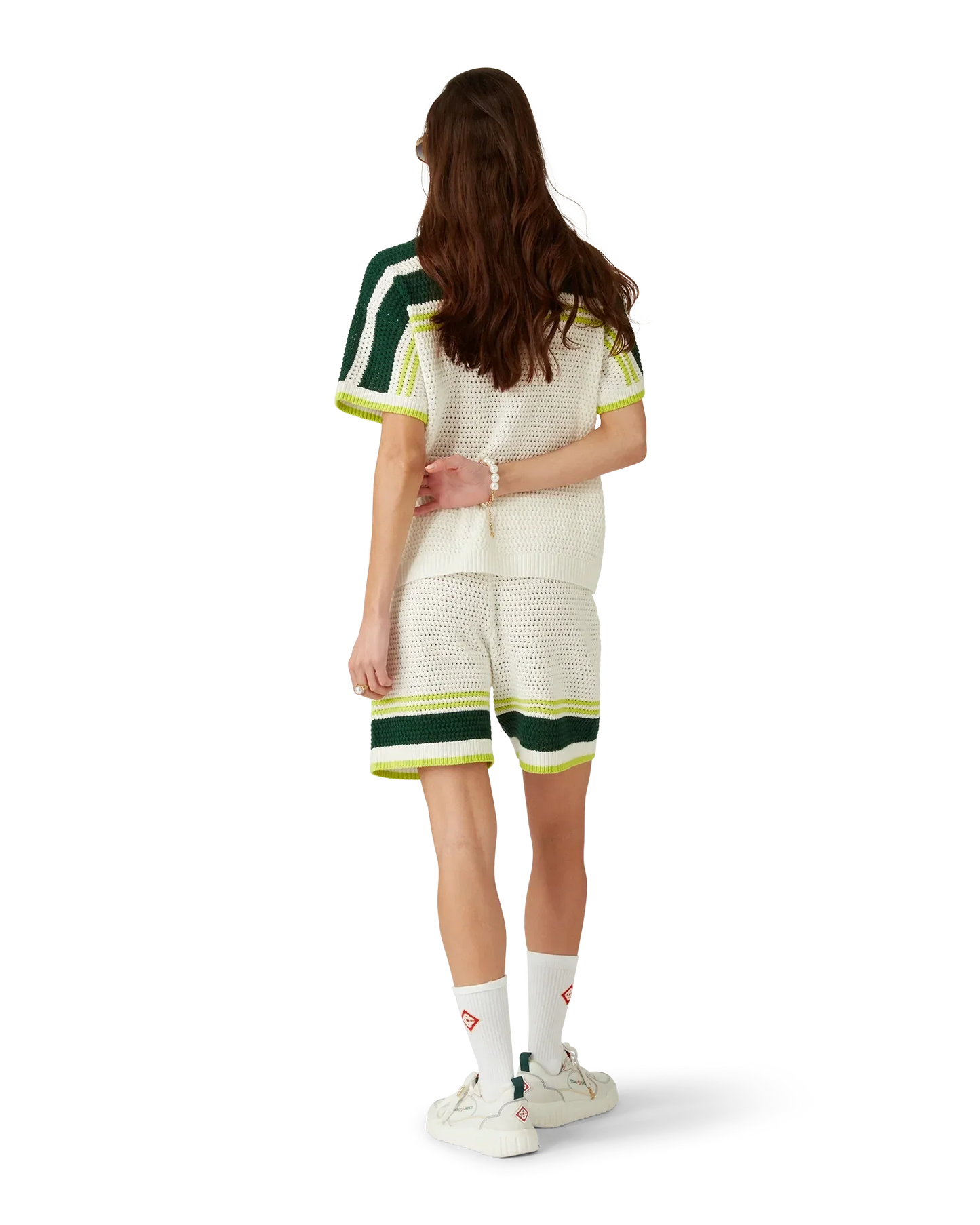 Tennis Crochet Shorts | Casablanca Paris | Image 3