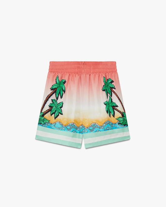 Tennis Club Silk Shorts | Casablanca Paris | Image 1