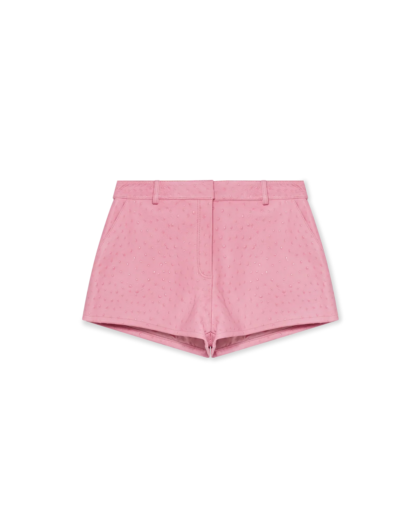 Embossed Leather Mini Shorts | Casablanca Paris | Image 1
