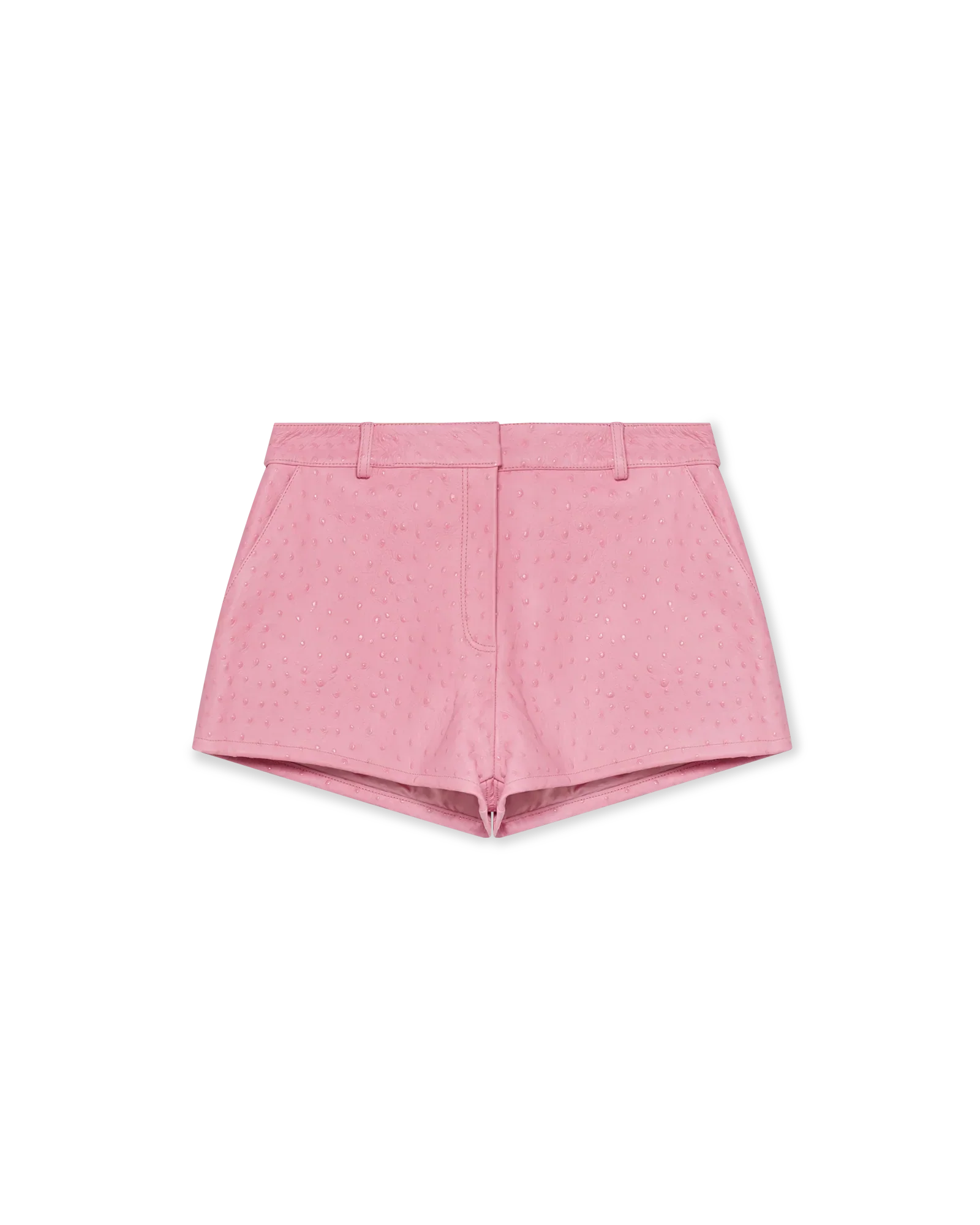 Embossed Leather Mini Shorts | Casablanca Paris | Image 1
