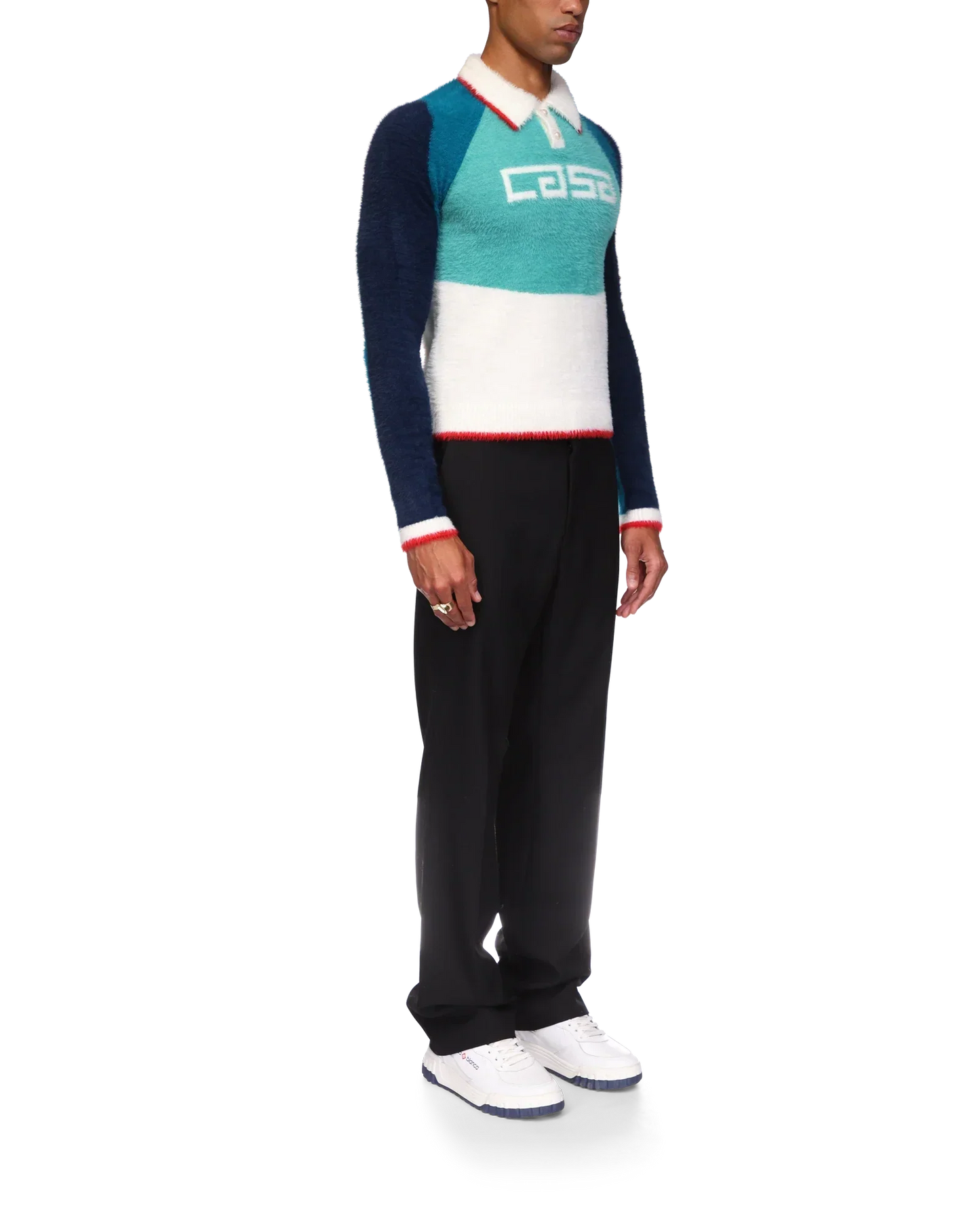 Casa Sport Fluffy Polo Shirt | Casablanca Paris | Image 5