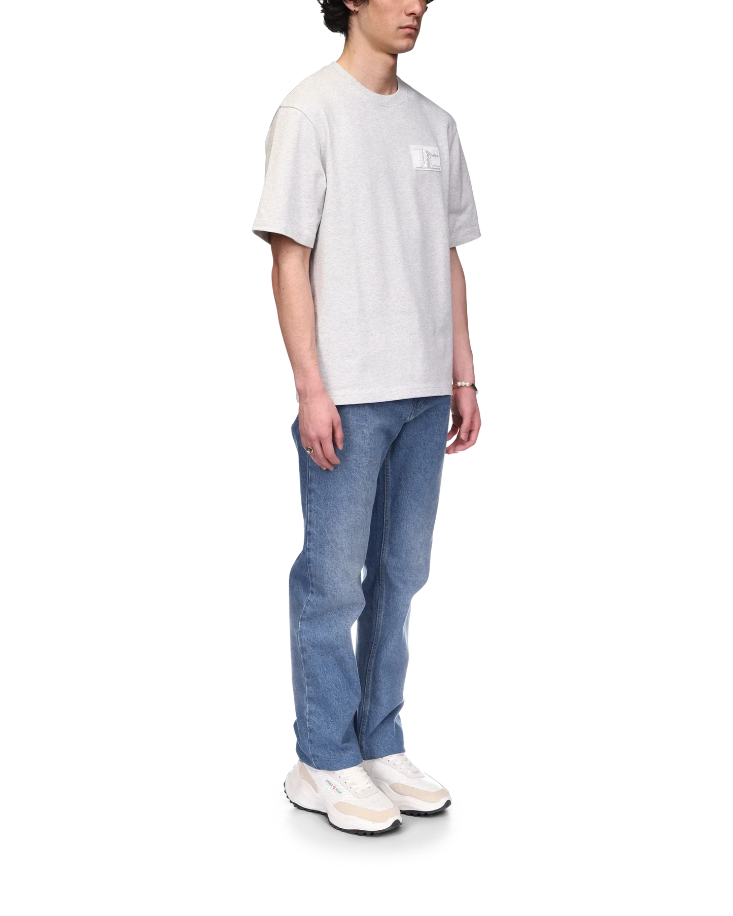 Tennis Statues Oversized Short Sleeve T-Shirt | Casablanca Paris | Image 5