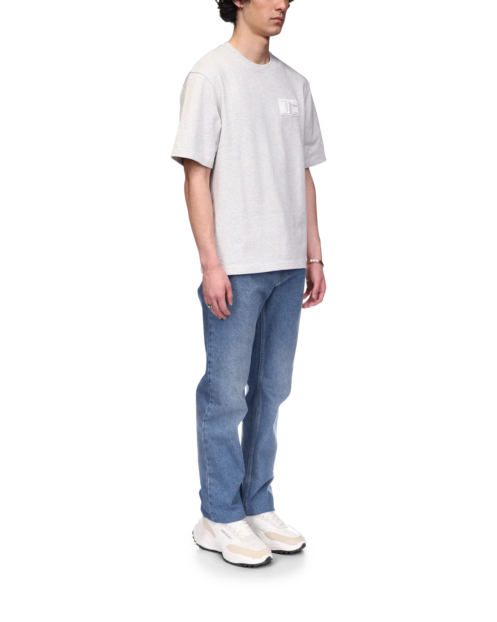 Tennis Statues Oversized Short Sleeve T-Shirt | Casablanca Paris | Image 5