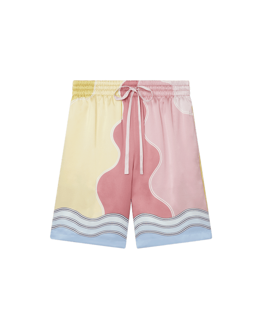Soleil Levant Silk Shorts | Casablanca Paris | Image 1