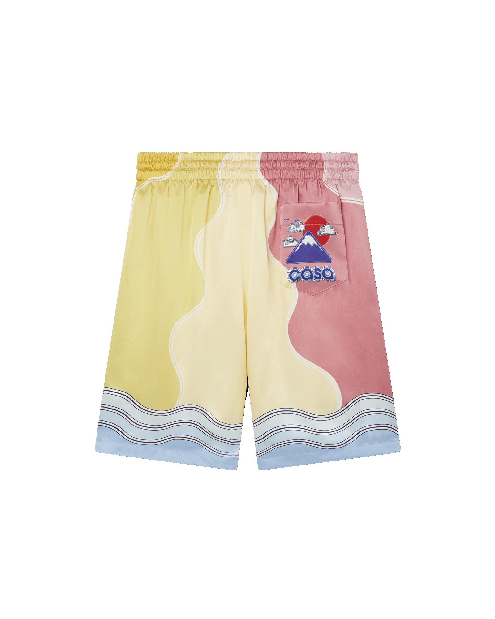 Soleil Levant Silk Shorts | Casablanca Paris | Image 5